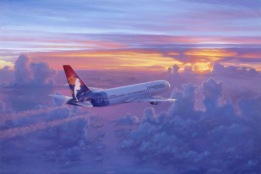 Airliner Art - Airliner Art, Airline Art, Original Oil Paintings